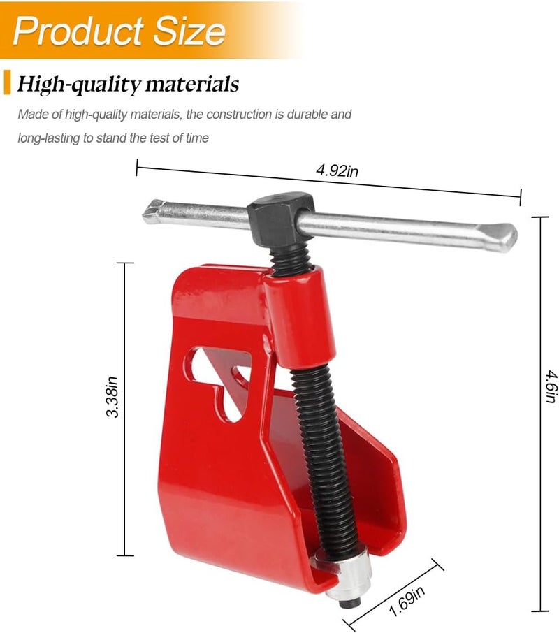FALVFUN Compression Sleeve Puller Tool to Remove Ferrule & Nut of Pipe, 1/2" Ferrule Remover for Copper Compression Sleeve & Tubing, Plumbing Tool for Corroded Frozen Supply Stop - Image 2